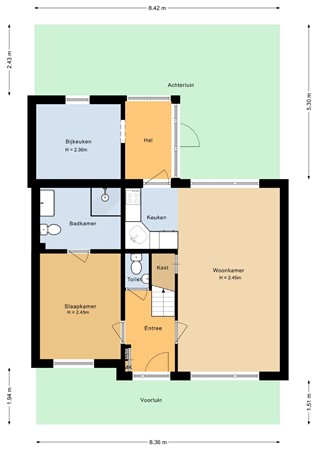 Floorplan - Voor Anker 15, 3752 BT Bunschoten-Spakenburg